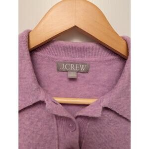 J. Crew Rose Dust Polo Sweater